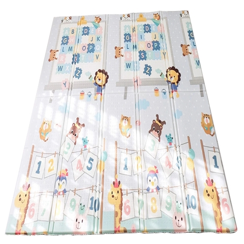 Thảm xốp gấp Umoo mẫu chữ số 1m8 x 2m