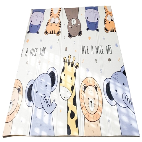 Thảm xốp gấp Umoo mẫu đường phố 1m8 x 2m