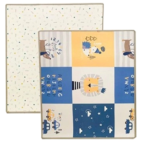 Thảm xốp gấp Umoo mẫu sư tử 1m8 x 2m