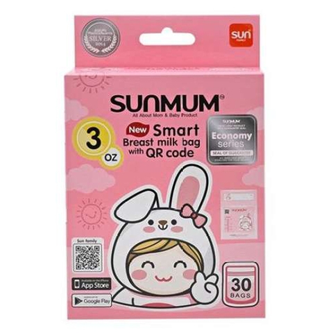 Túi trữ sữa Sunmum 100ml x 30 túi