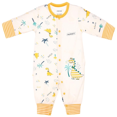 Bộ body UalaRogo 9-12M dài tay Bamboo 2072 - Vàng