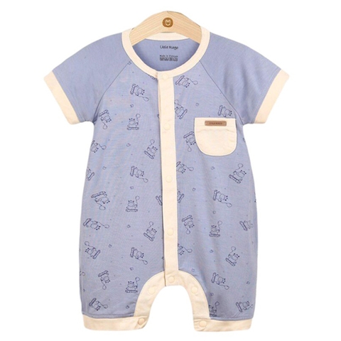 Bộ body UalaRogo 9-12M cộc Uala Bamboo 2075 - Mint