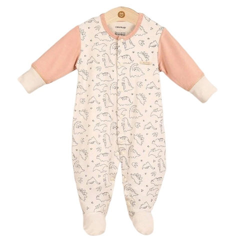 Bộ body UalaRogo 3-6M Bamboo 2076 - Kaki