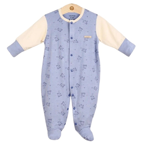 Bộ body UalaRogo 0-3M Bamboo 2076 - Mint