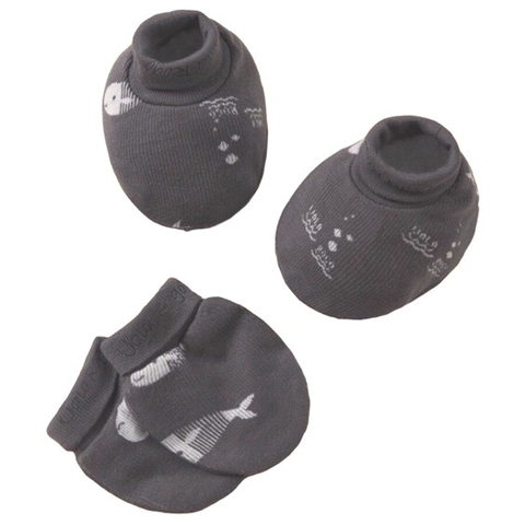 Set bao tay chân UalaRogo nỉ cotton UR 2437B