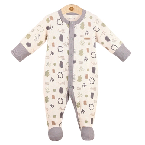 Body Uala vải tăm 3966 3-6M - Ghi