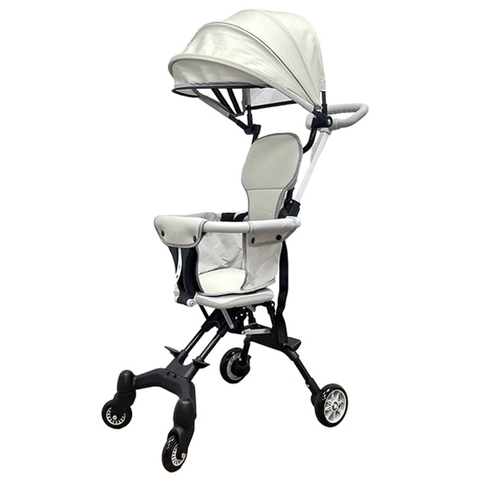 Xe đẩy gấp gọn Umoo UM-02134 kèm phụ kiện - Ghi