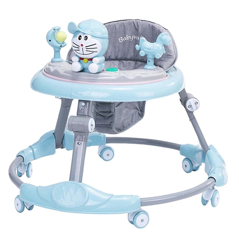 Xe tròn tập đi Doreamon - Xanh dương