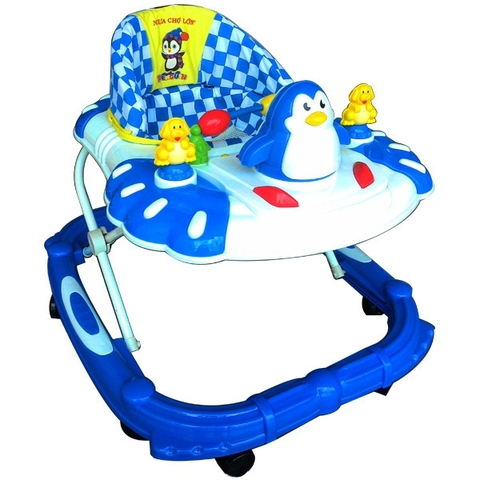 Xe tập đi Vinatoy L4 có nhạc - Chim cánh cụt xanh