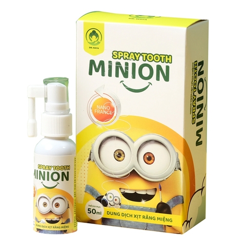 Xịt chống sâu răng Minion 50ml