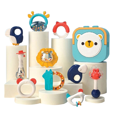 Xúc xắc gấu đèn nhạc Umoo 10 món