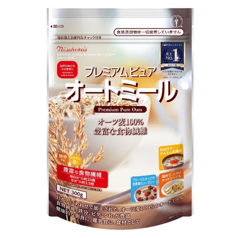 Yến mạch Premium Pure Oatmeal cho bé từ 6 tháng tuổi 340g