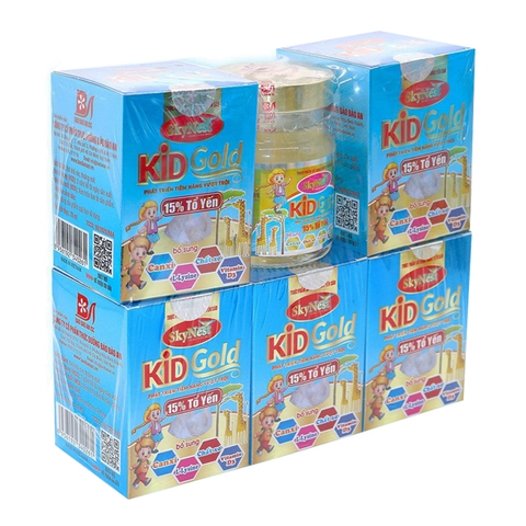 Nước yến sào Skynest Kid Gold hương vani 12M+