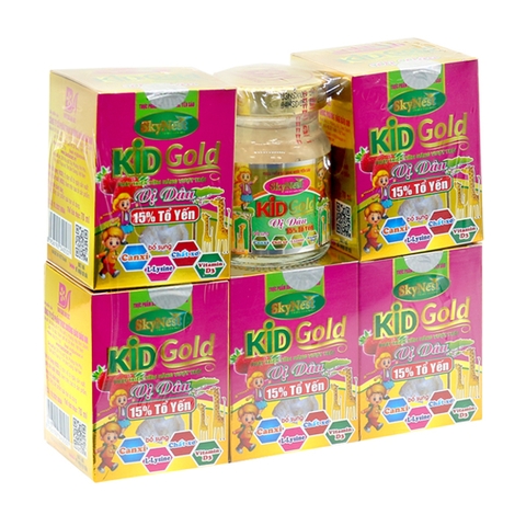Nước yến sào Skynest Kid Gold hương dâu 12M+
