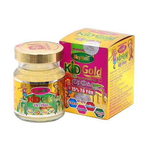 Nước yến sào Skynest Kid Gold hương dâu 12M+