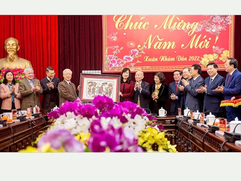 Quà Tặng Cố Tổng Bí Thư Nguyễn Phú Trọng