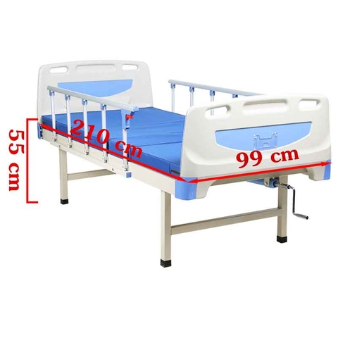 Giường Bệnh Nhân 1 Tay Quay Lucass GB-1