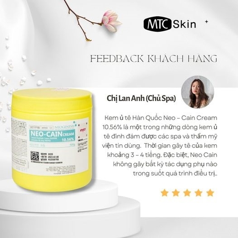 Kem Ủ Tê Neo-Cain Cream 10.56% Hàn Quốc