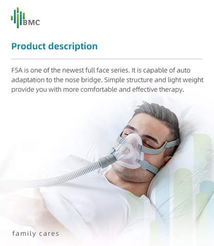 Mặt Nạ Máy Trợ Thở BMC F5A Fullface Mask