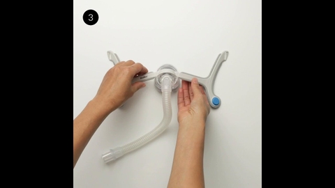 Mặt Nạ Thở Resmed AirFit N20 Mặt Nạ Chụp Mũi Nhỏ Gọn