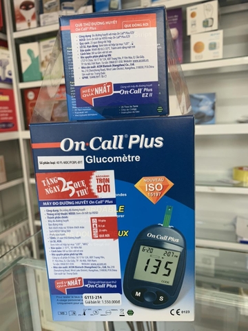 Máy đo đường huyết On Call Plus