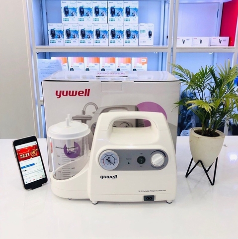 MÁY HÚT DỊCH 1 BÌNH YUWELL 7E-C [Người Lớn, Trẻ Em]