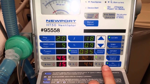 CHO THUÊ MÁY THỞ NEWPORT HT50