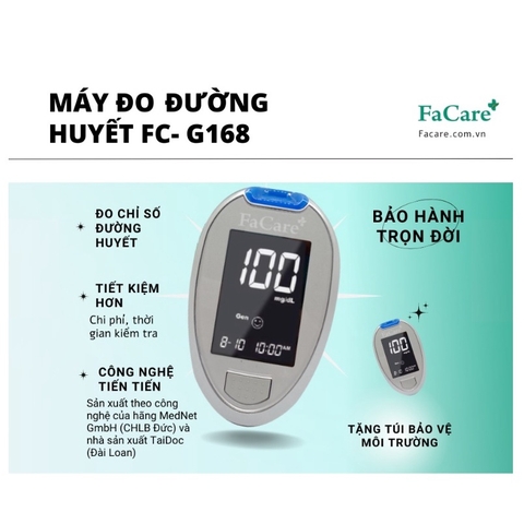 Máy đo đường huyết FaCare+ FC-G168