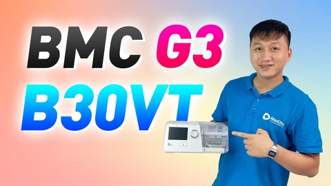 Máy trợ thở 2 chiều Bipap BMC G3 B30VT
