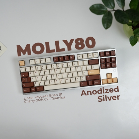 Molly80 Anodized Silver