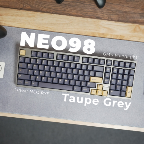 NEO98 Anodized Taupe Grey