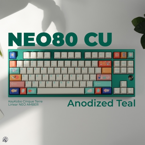 NEO80 CU Anodized Teal