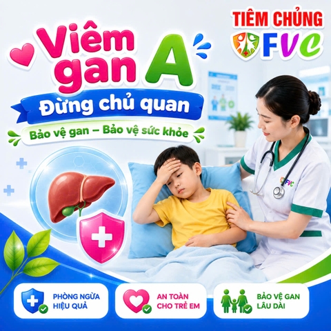Viêm gan A – Bệnh truyền nhiễm có thể phòng ngừa chủ động