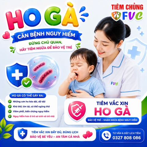 Ho gà – Cơn ho kéo dài có thể nguy hiểm ở trẻ nhỏ