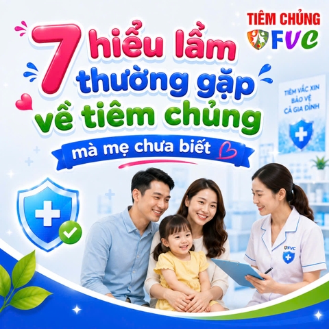 7 hiểu lầm thường gặp về tiêm chủng mà cha mẹ nên biết