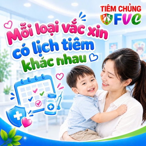 Vì sao mỗi loại vắc xin có lịch tiêm khác nhau?