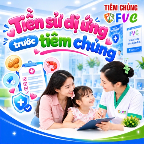 Tiền sử dị ứng trước khi tiêm chủng: Vì sao cần thông báo đầy đủ?
