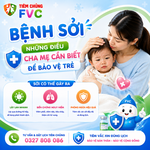 Bệnh sởi – Những điều cha mẹ cần biết để bảo vệ trẻ