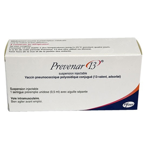 Vaccine PREVENAR 13 phòng các bệnh do phế cầu khuẩn