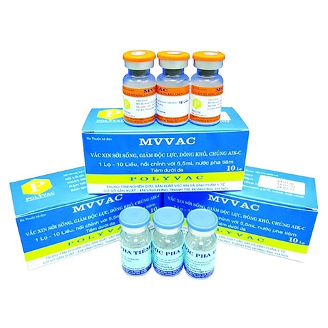 Vaccine sởi MVVAC