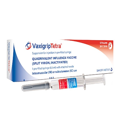 Vaccine tứ giá VAXIGRIP TETRA phòng bệnh cúm mùa