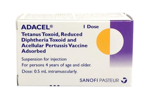 VẮC XIN ADACEL (CANADA) PHÒNG BỆNH BẠCH HẦU – HO GÀ – UỐN VÁN