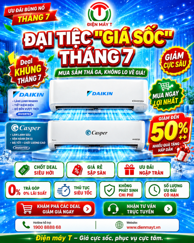 ĐẠI HỘI GIẢI NHIỆT: CHỐT DEAL SIÊU HỜI - KHÔNG LO VỀ GIÁ! ❄️