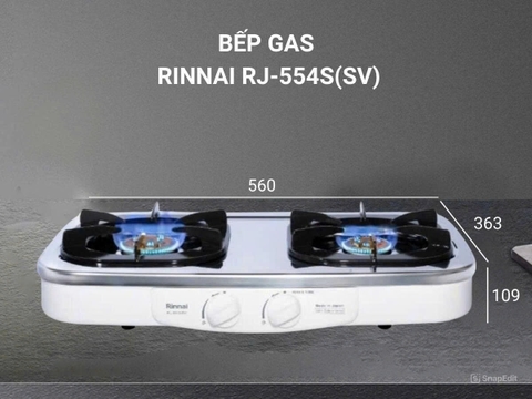 Bếp gas Rinnai RJ-554S(SV)