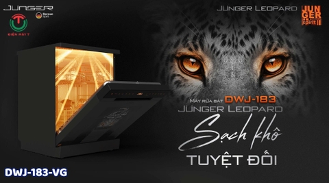 Máy rửa bát 15 bộ Junger Leopard DWJ-183-VG