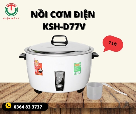 Nồi cơm điện Sharp 7 lít KSH-D77V