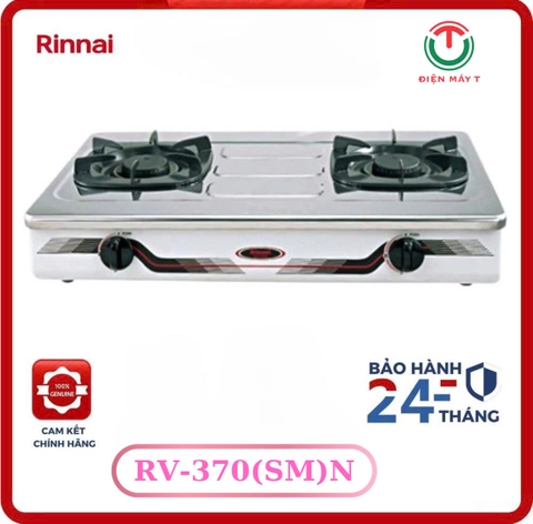 Bếp gas đôi dương Rinnai RV-370(SM)N