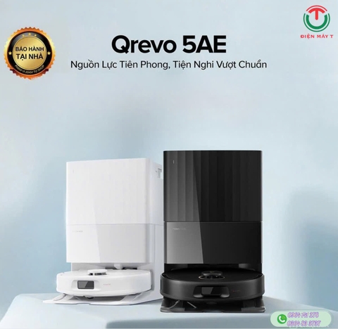 Robot hút bụi lau nhà Roborock Qrevo 5AE