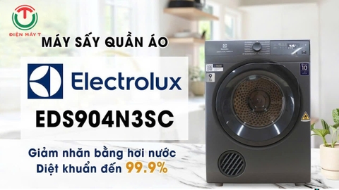 Máy sấy thông hơi Electrolux UltimateCare 9 kg EDS904N3SC [Mới 2024]