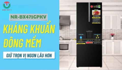 Tủ lạnh Panasonic Inverter 417 lít NR-BX471GPKV